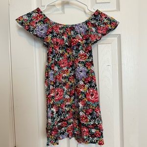 Girls XL Floral Forever 21 Off Shoulders Top